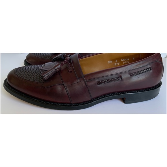 ALLEN EDMONDS “CODY” CORDOVAN LOAFERS - 10.5B - Picture 5 of 12